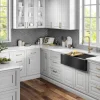 KRAUS Urbix Industrial Pull-Down Single Handle Kitchen Faucet in Brushed Gold