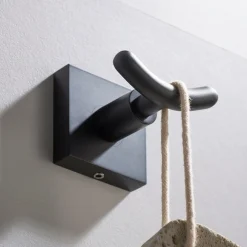 KRAUS Ventus Bathroom Robe and Towel Double Hook