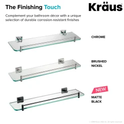KRAUS Ventus Bathroom Shelf