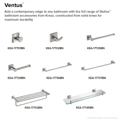 KRAUS Ventus Bathroom Shelf