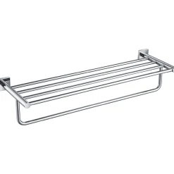 KRAUS Ventus Bathroom Shelf with Towel Bar