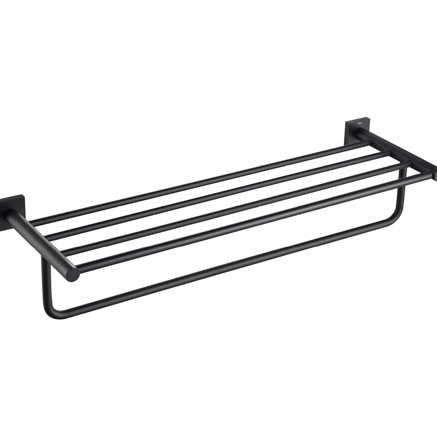 KRAUS Ventus Bathroom Shelf with Towel Bar