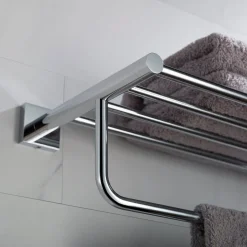 KRAUS Ventus Bathroom Shelf with Towel Bar