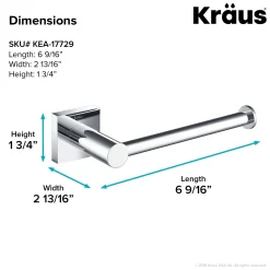 KRAUS Ventus Bathroom Toilet Paper Holder