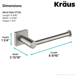 KRAUS Ventus Bathroom Toilet Paper Holder