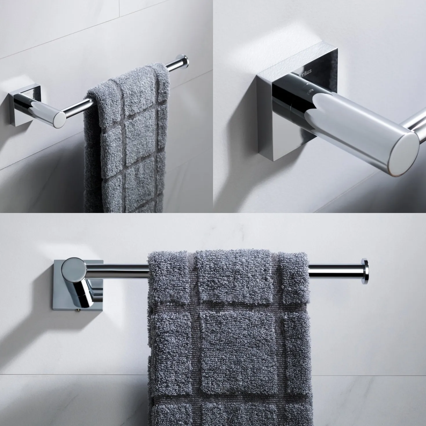 KRAUS Ventus Bathroom Towel Bar
