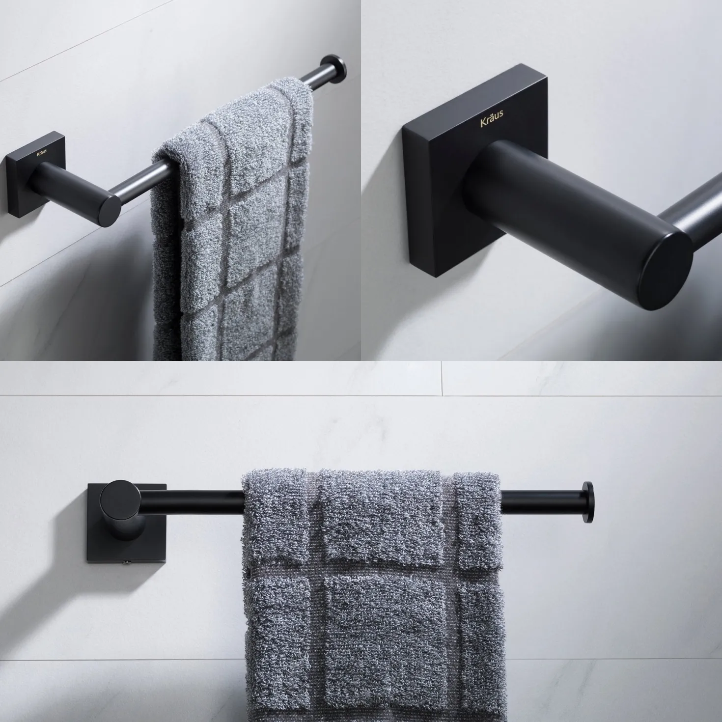 KRAUS Ventus Bathroom Towel Bar