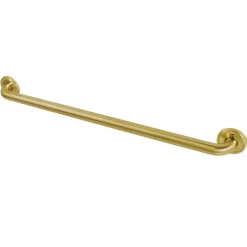 Laurel 30" Brass ADA Grab Bar in Brushed Brass