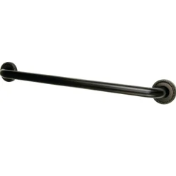 Laurel 12" Brass ADA Grab Bar in Oil Rubbed Bronze