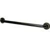 Laurel 24" Brass Decorative Grab Bar in Oil Rubbed Bronze