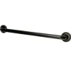 Laurel 32" Brass Decorative Grab Bar in Oil Rubbed Bronze