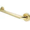 Laurel 32" Brass Decorative Grab Bar in Polished Brass