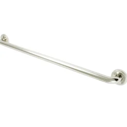 Laurel 32" Brass Decorative Grab Bar in Polished Nickel