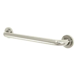 Manhattan 18" Brass Decorative Grab Bar in Polished Nickel