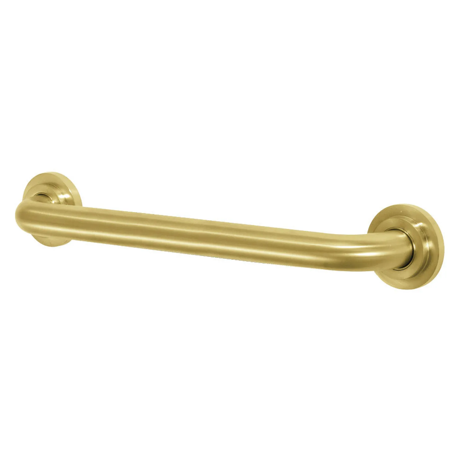 Manhattan 18" Brass Decorative Grab Bar in Brushed Brass