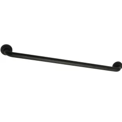 Manhattan 30" Brass Decorative Grab Bar in Matte Black