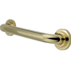 Manhattan 16" Brass Decorative Grab Bar in Polished Brass