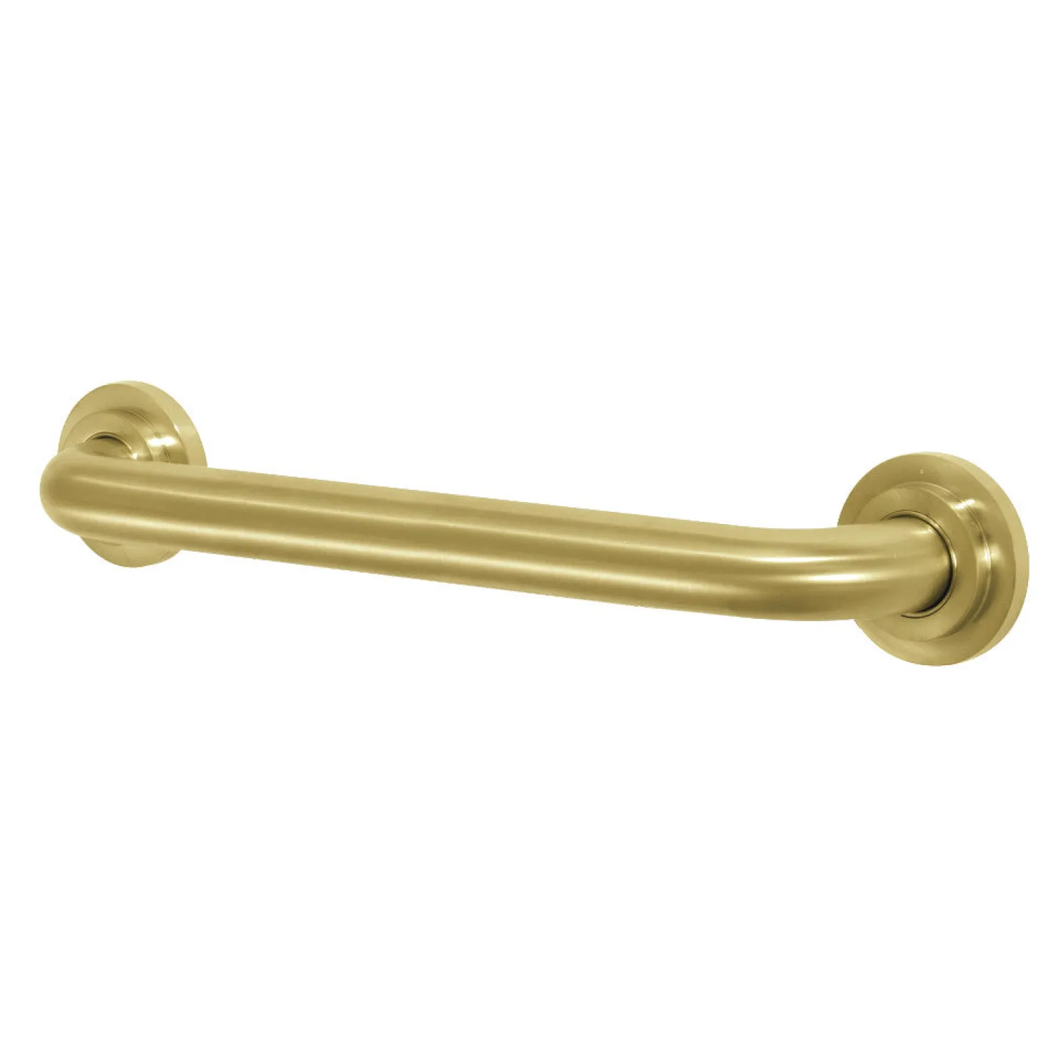 Manhattan 16" Brass Decorative Grab Bar in Brushed Brass