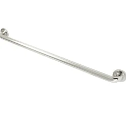 Manhattan 32" Brass Decorative Grab Bar in Polished Nickel