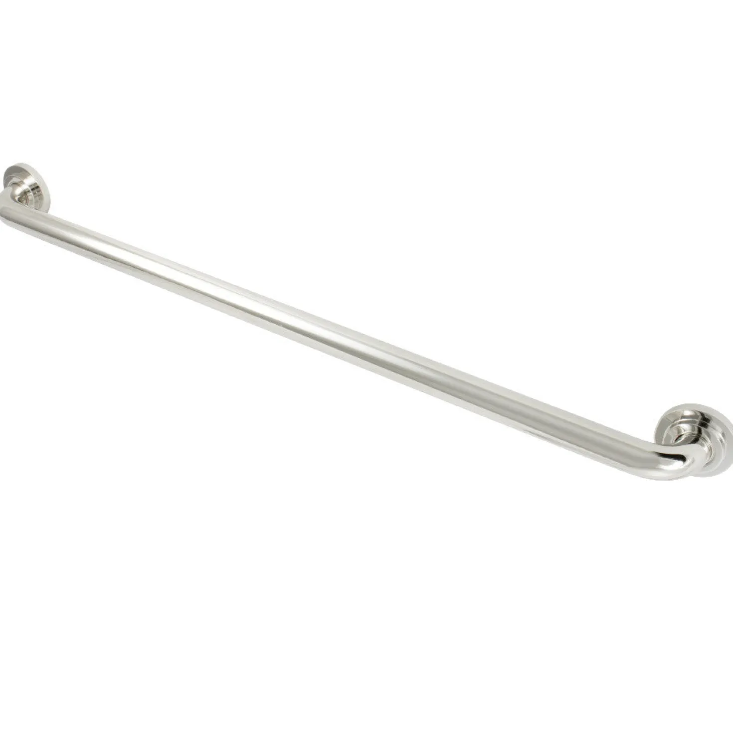 Manhattan 32" Brass Decorative Grab Bar in Polished Nickel