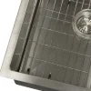 19" Marine-Grade Stainless Outdoor Undermount Prep Sink