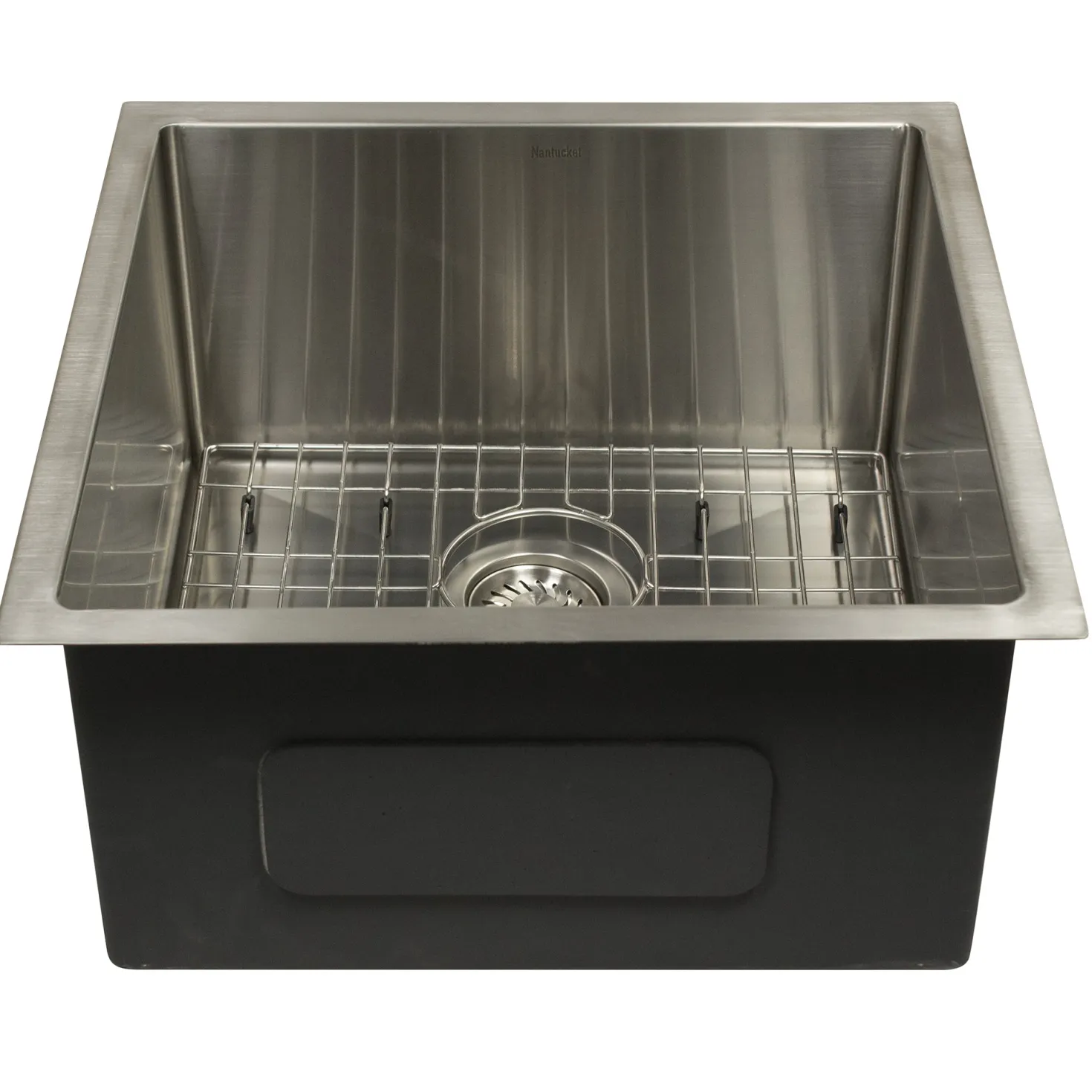 19" Marine-Grade Stainless Outdoor Undermount Prep Sink
