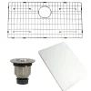 32" Marine-Grade Stainless Undermount Workstation Sink