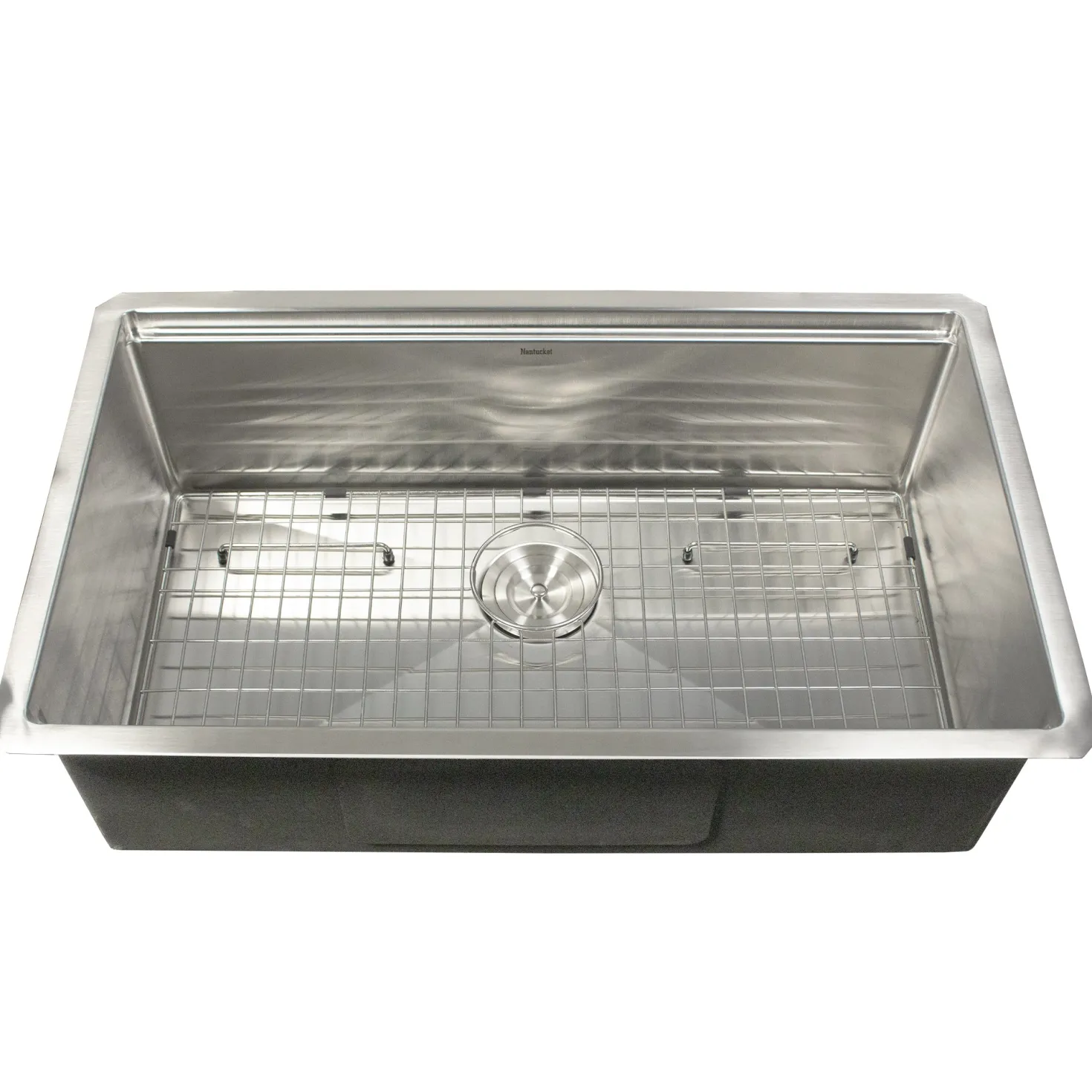 32" Marine-Grade Stainless Undermount Workstation Sink