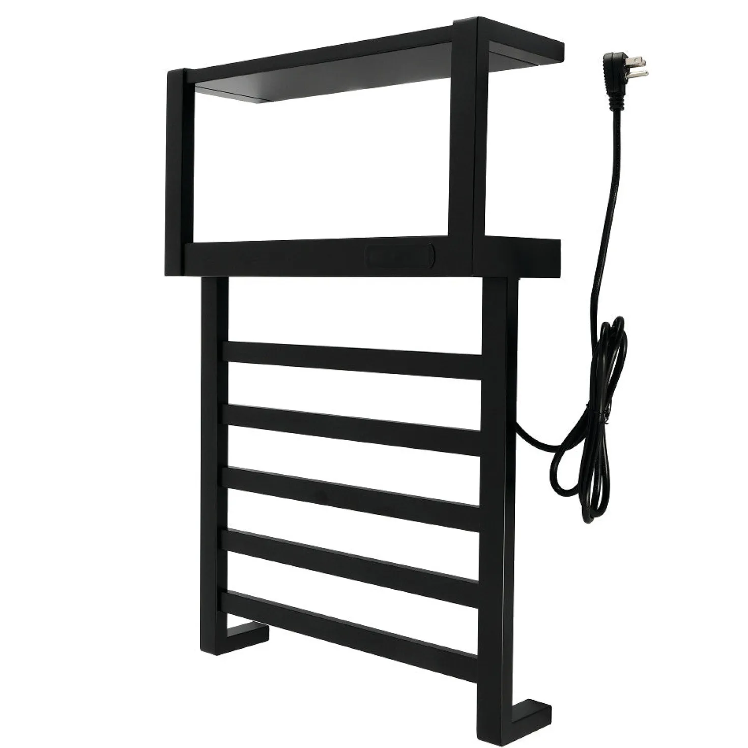 Markus Wall Mount Plug-In Towel Warmer in Matte Black