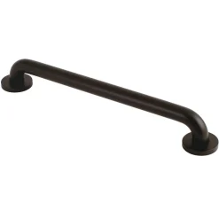 Meridian 18" Brass ADA Grab Bar in Oil Rubbed Bronze