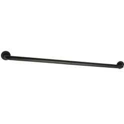 Meridian 36" Brass ADA Grab Bar in Matte Black