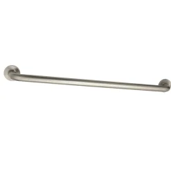Meridian 30" Brass ADA Grab Bar in Brushed Nickel