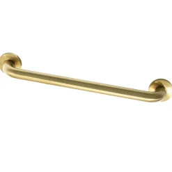 Meridian 18" Brass ADA Grab Bar in Brushed Brass