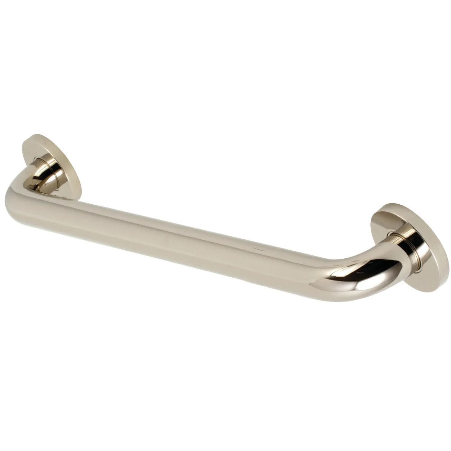 Meridian 18" Brass ADA Grab Bar in Polished Nickel