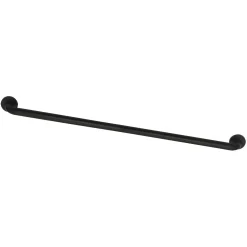 Meridian 48" Brass ADA Grab Bar in Matte Black