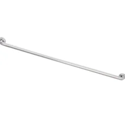 Meridian 48" Brass ADA Grab Bar in Polished Chrome
