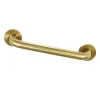 Meridian 12" Brass ADA Grab Bar in Brushed Brass