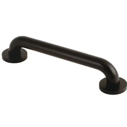 Meridian 12" Brass ADA Grab Bar in Oil Rubbed Bronze
