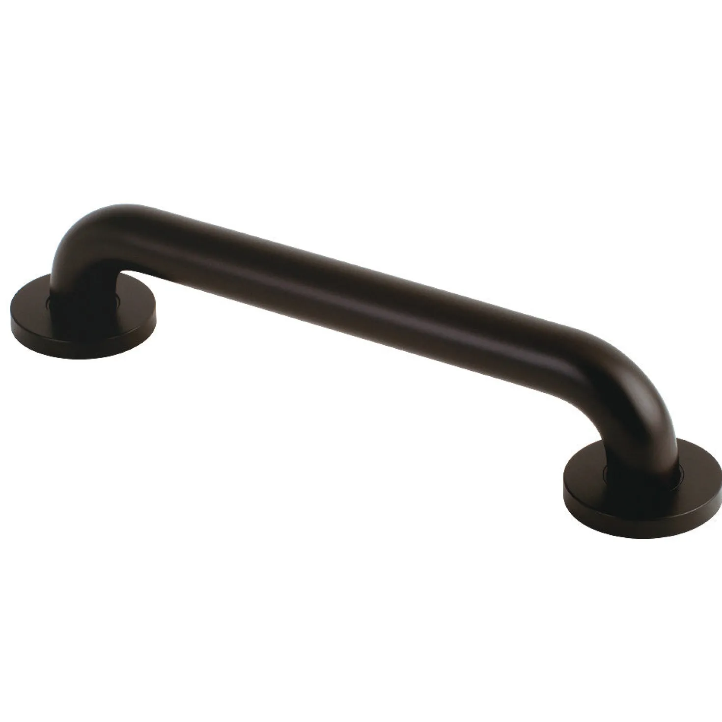Meridian 12" Brass ADA Grab Bar in Oil Rubbed Bronze