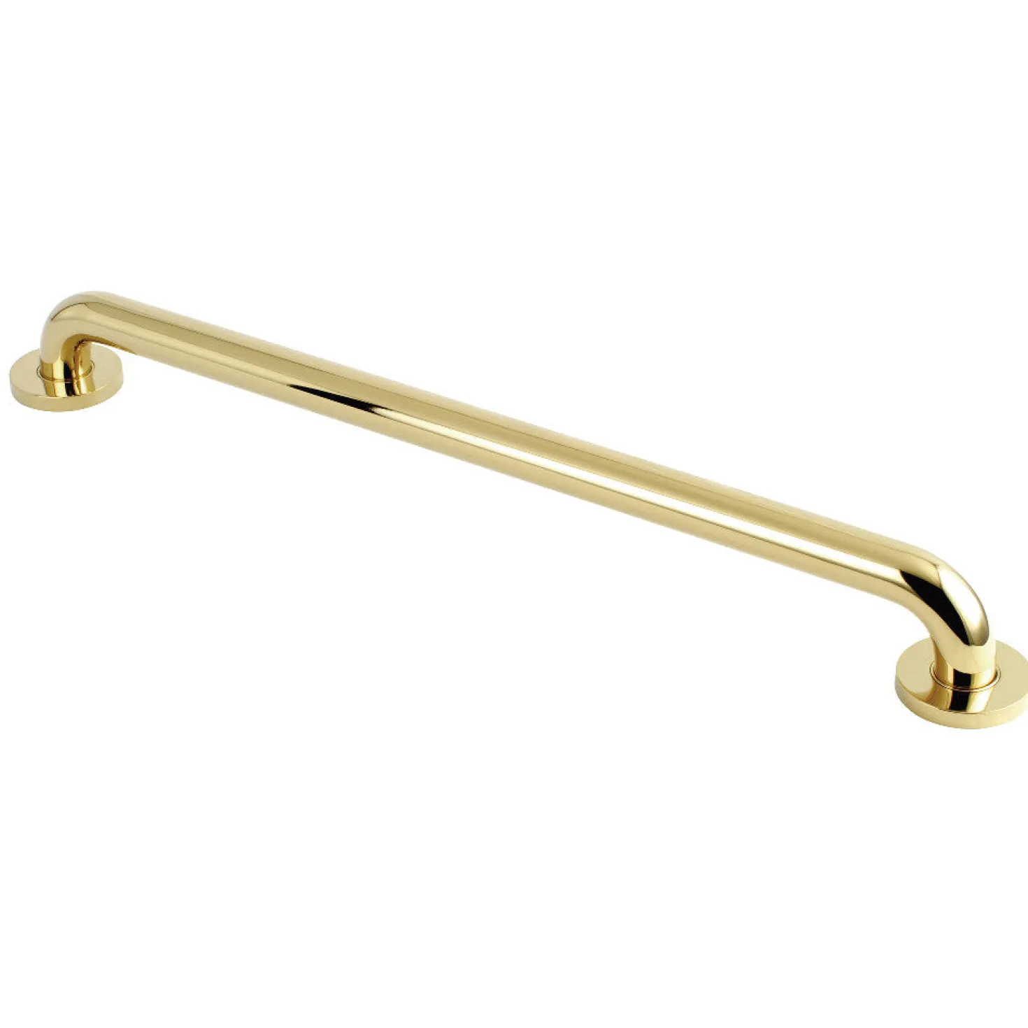 Meridian 24" Brass ADA Grab Bar in Polished Brass
