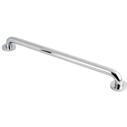 Meridian 24" Brass ADA Grab Bar in Polished Chrome