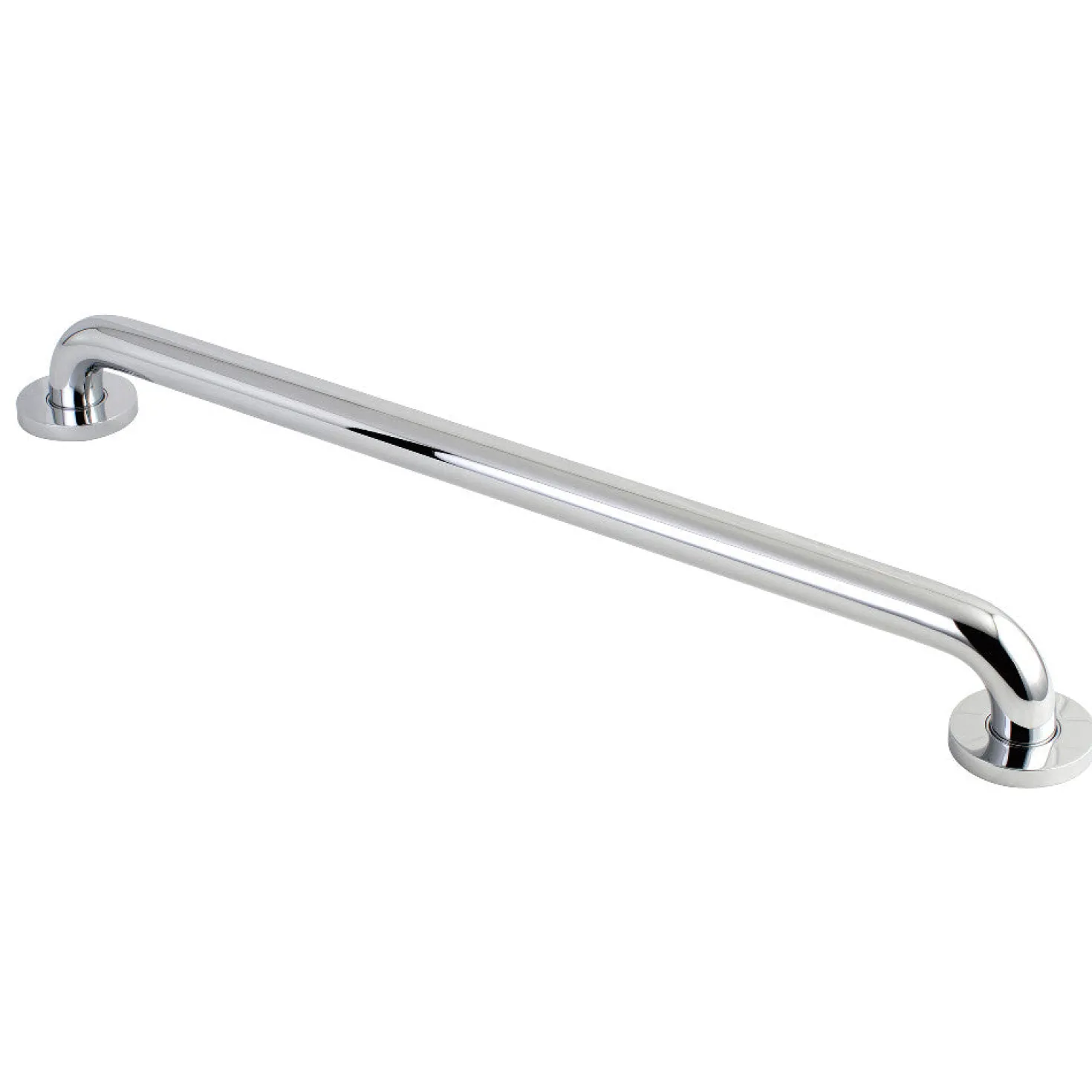 Meridian 24" Brass ADA Grab Bar in Polished Chrome
