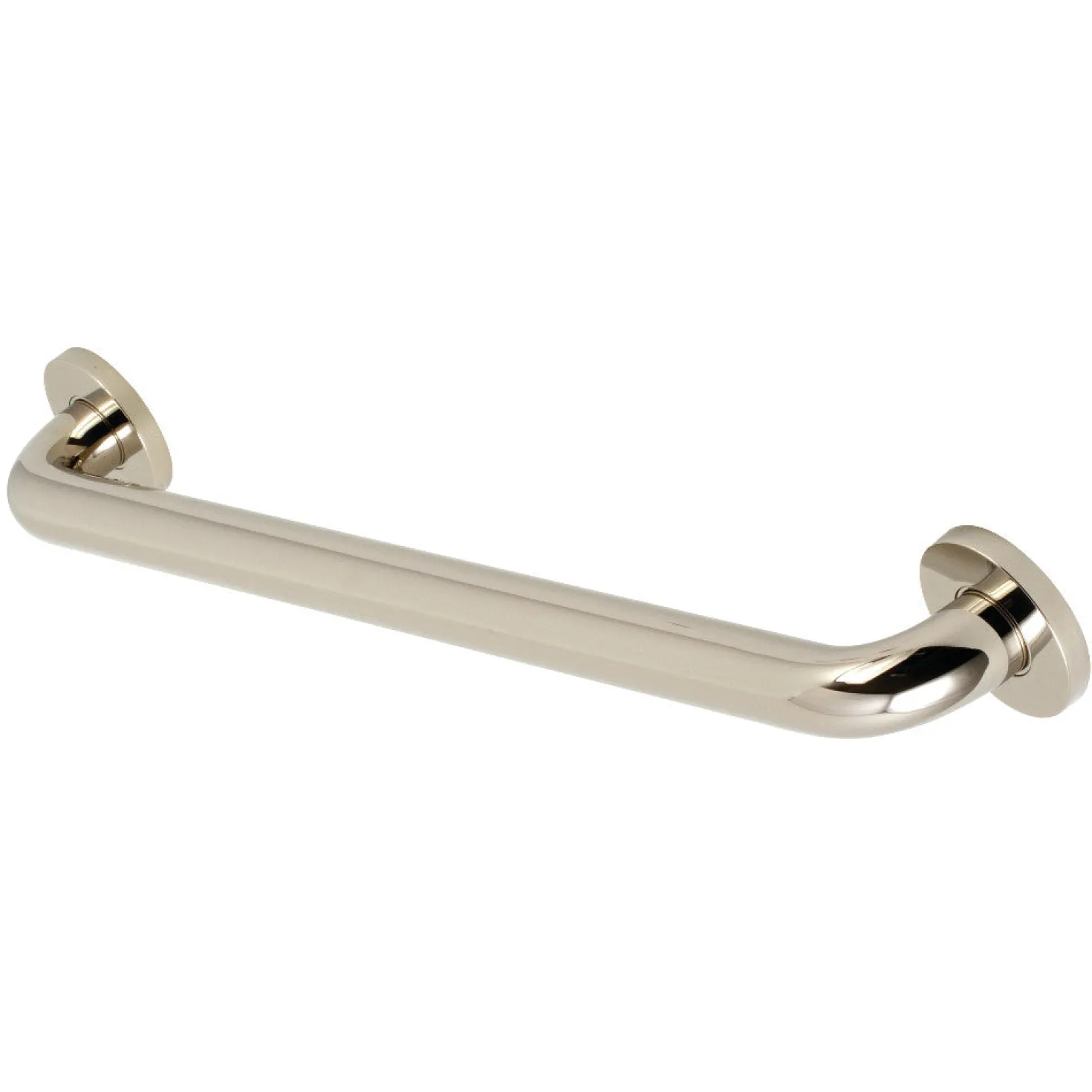 Meridian 24" Brass ADA Grab Bar in Polished Nickel