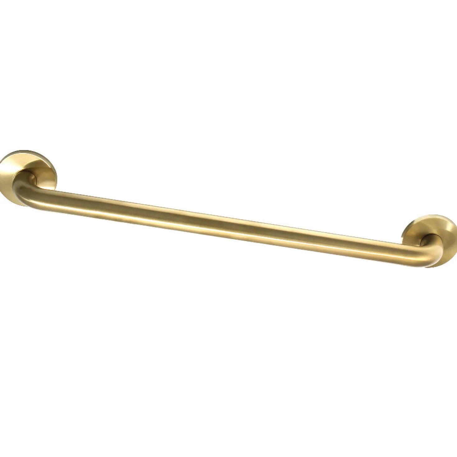 Meridian 24" Brass ADA Grab Bar in Brushed Brass