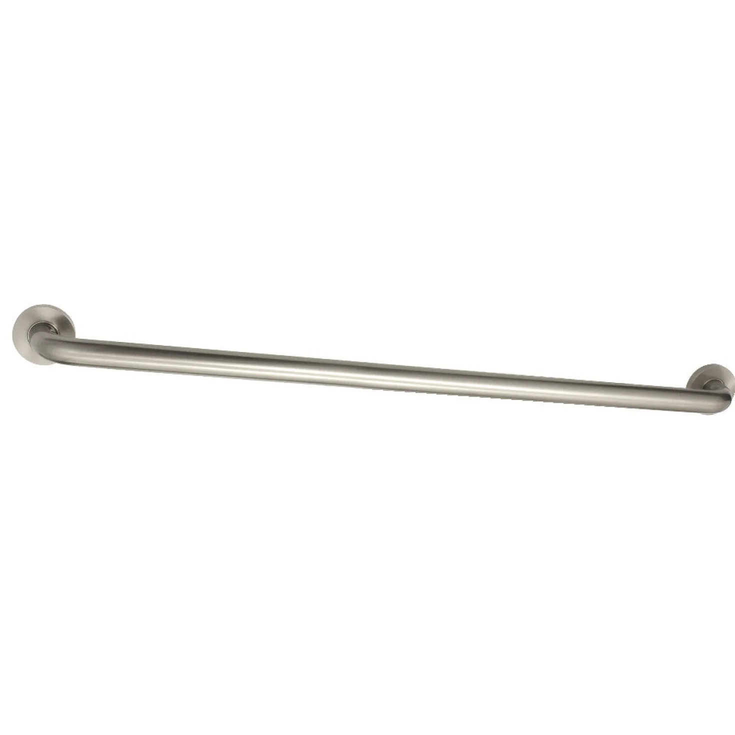 Meridian 32" Brass ADA Grab Bar in Brushed Nickel