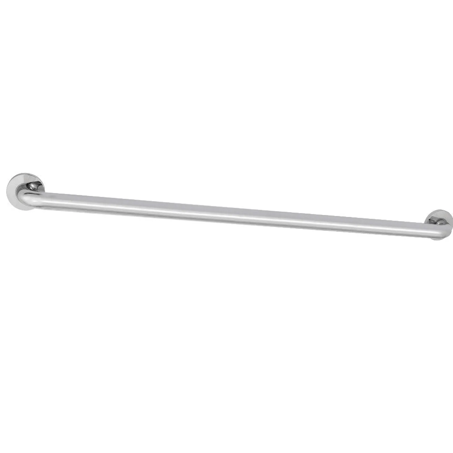 Meridian 32" Brass ADA Grab Bar in Polished Chrome