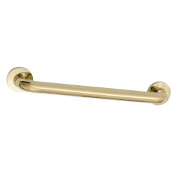 Meridian 16" Brass ADA Grab Bar in Polished Brass