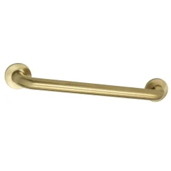 Meridian 16" Brass ADA Grab Bar in Brushed Brass