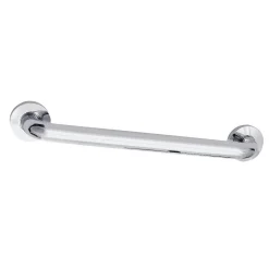 Meridian 16" Brass ADA Grab Bar in Polished Chrome
