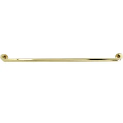 Meridian 42" Brass ADA Grab Bar in Polished Brass